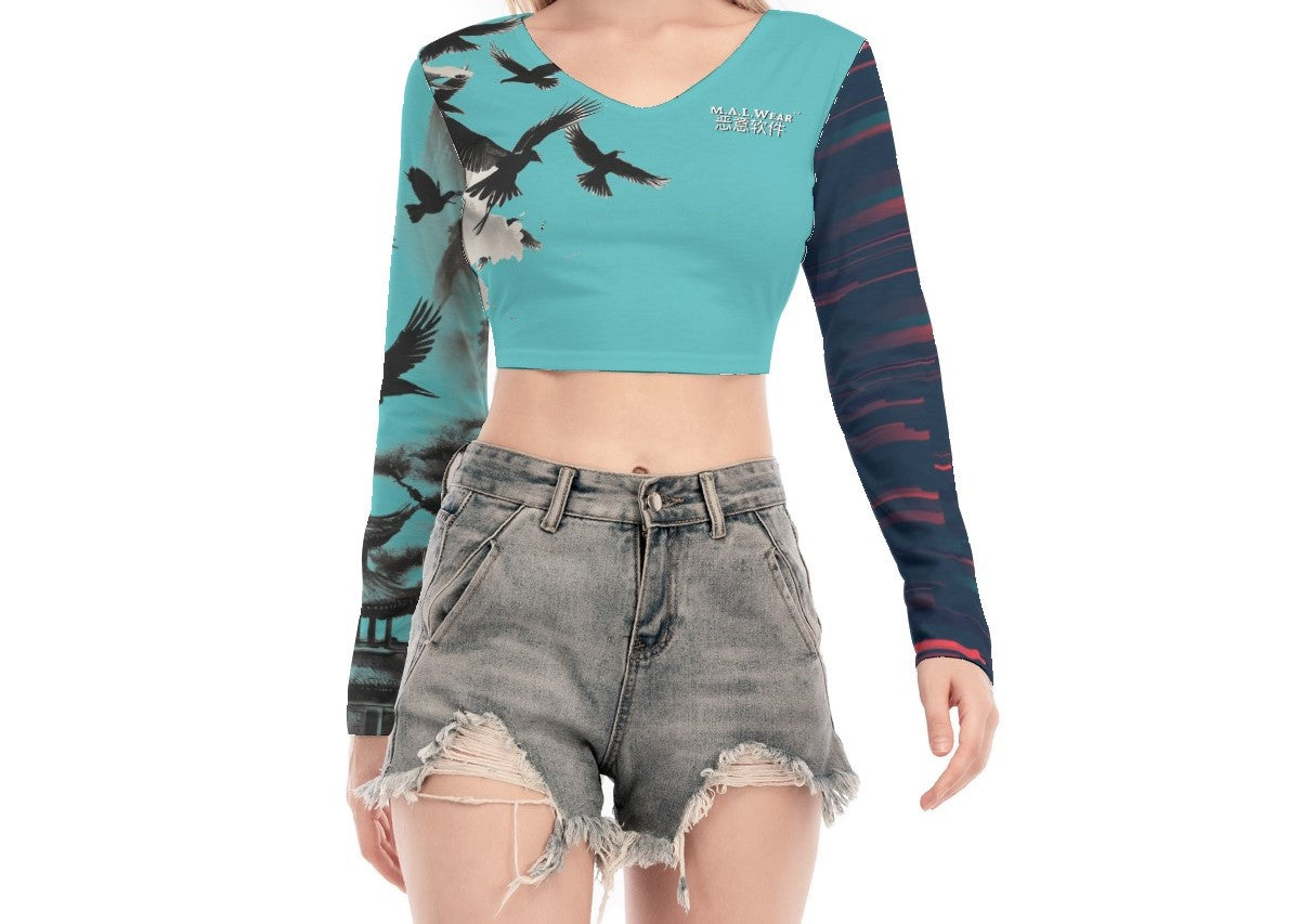 CyberCrime Hollow Kung Fu Strap Top