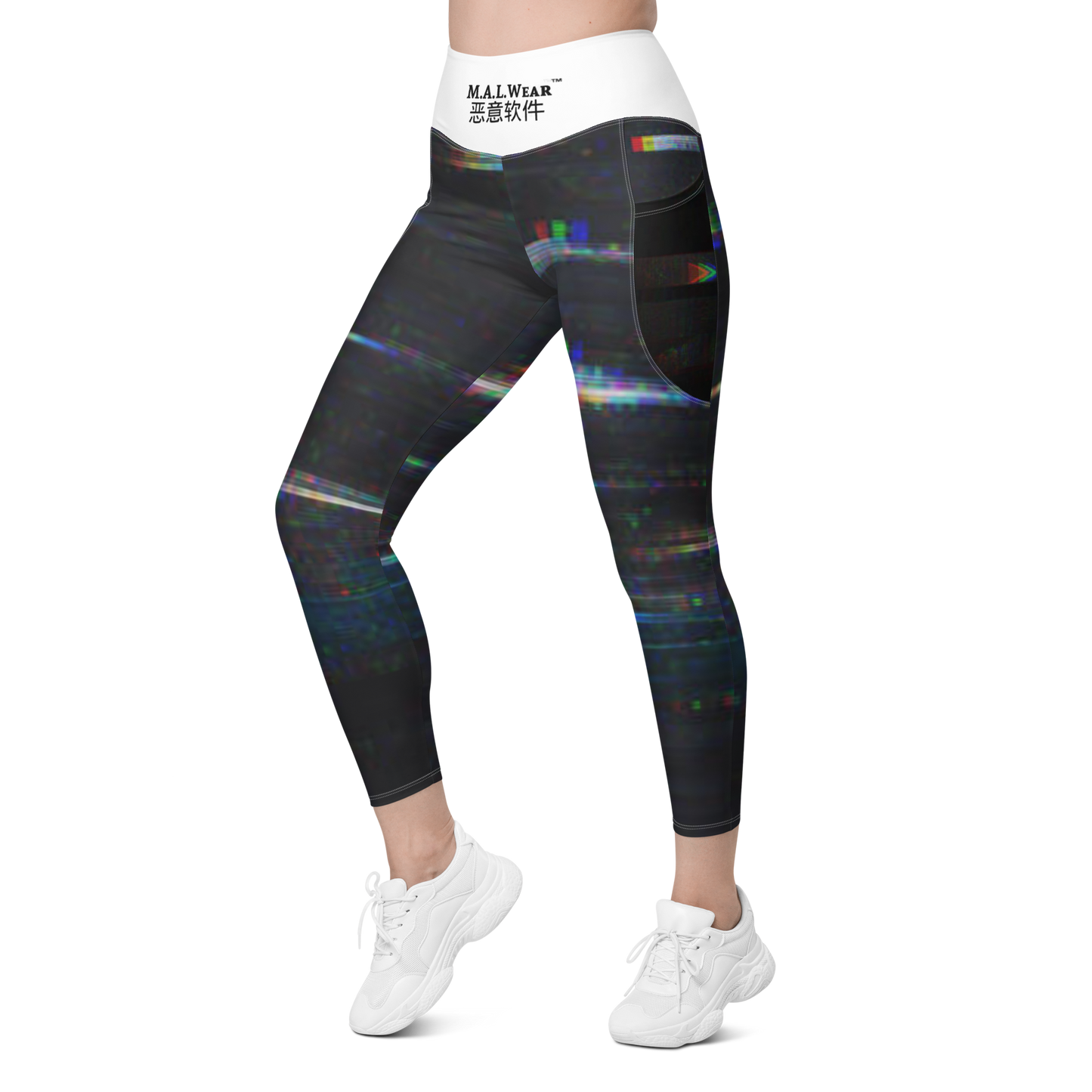 Radio Hacked Leggings W/ Pockets