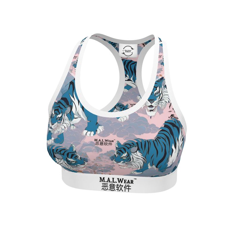 🇮🇳 | Heritage MALWear Mountain Cloud Breaded Leopard Yoga Bra