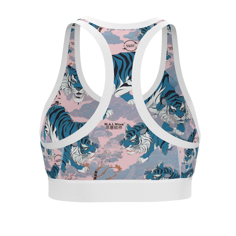 🇮🇳 | Heritage MALWear Mountain Cloud Breaded Leopard Yoga Bra