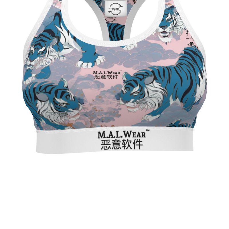 🇮🇳 | Heritage MALWear Mountain Cloud Breaded Leopard Yoga Bra