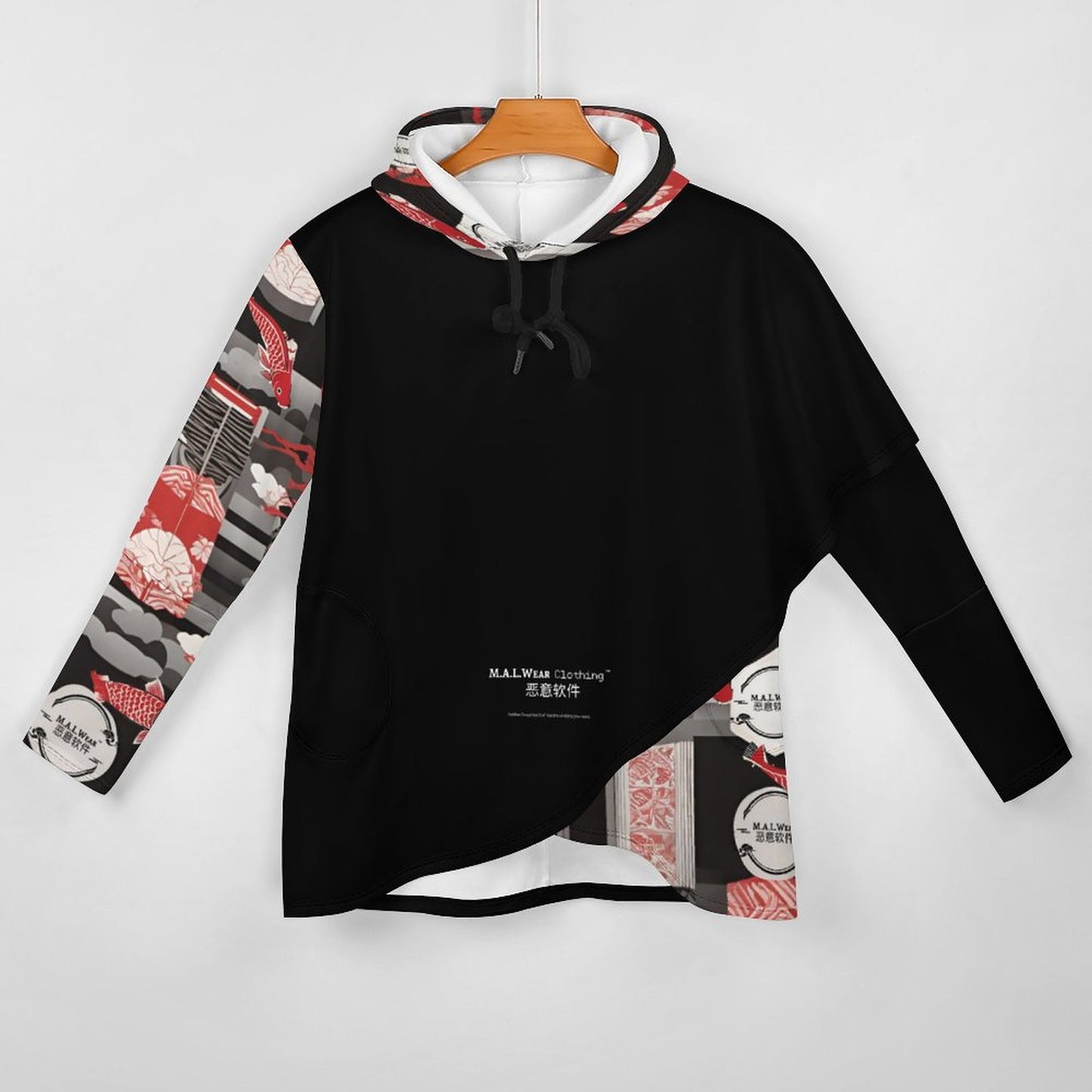 MALWear Feudal Japan West Asia Hem Hoodie