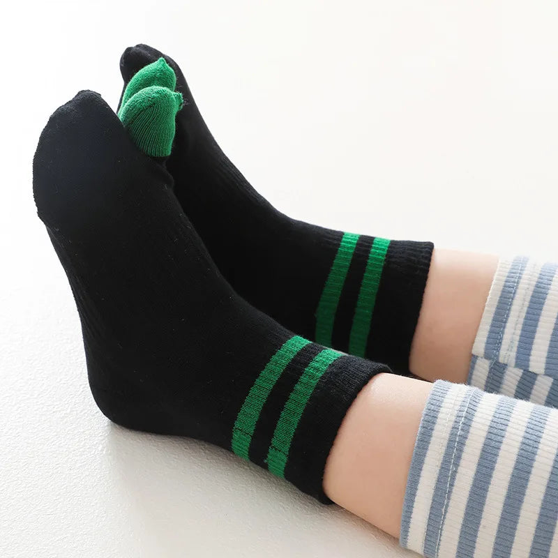 MALWear 5 Pairs Children Tabi Socks