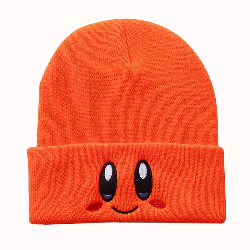 Kirby Inspired Knitted Woolen Hat
