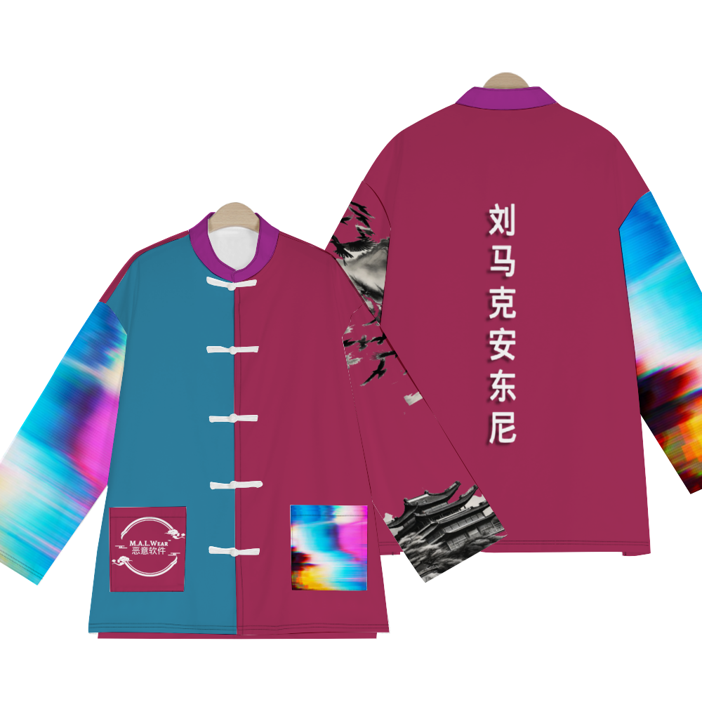 Stream Glitch Hack Tang Long-Sleeved Jacket