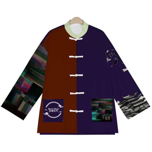 RGB Glitch Tang Long-Sleeved Jacket