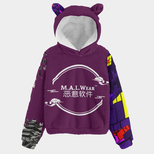 Video Game Glitch Kid's Baby Bunny Hoodie