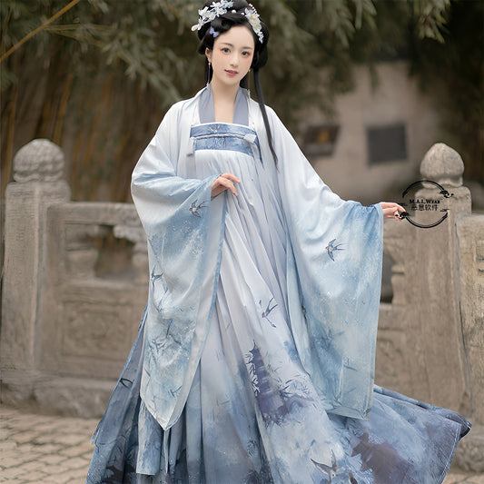 Hanfu Jin Dynasty Phoenix Dress